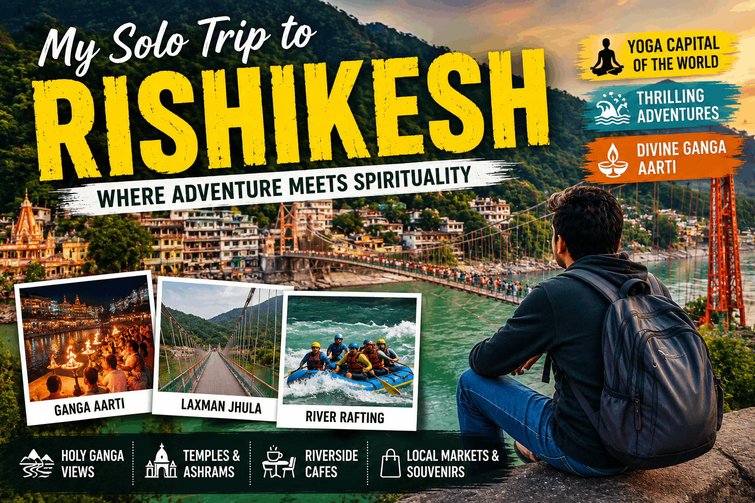 My Solo Trip to Rishikesh: Where Adventure Meets Spirituality